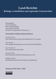 Cover von Land-Berichte. Beiträge zu ländlichen und regionalen Lebenswelten