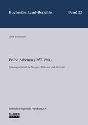 Cover von Frühe Arbeiten (1957-1961)