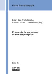 Cover von Exemplarische Innovationen in der Sportpädagogik