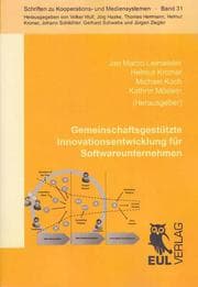Cover von Gemeinschaftsgestützte Innovationsentwicklung für Softwareunternehmen