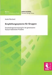 Cover von Empfehlungssysteme für Gruppen