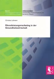 Cover von Dienstleistungsmarketing in der Gesundheitswirtschaft