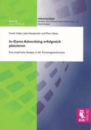 Cover von In-Game Advertising erfolgreich platzieren