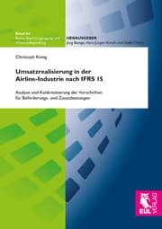 Cover von Umsatzrealisierung in der Airline-Industrie nach IFRS 15