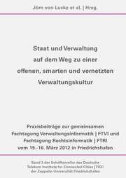 Cover von Staat und Verwaltung auf dem Weg zu einer offenen, smarten und vernetzten Verwaltungskultur