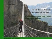 Cover von Pack doch deinen Rucksack selbst!