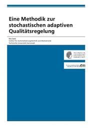 Cover von Eine Methodik zur stochastischen adaptiven Qualitätsregelung