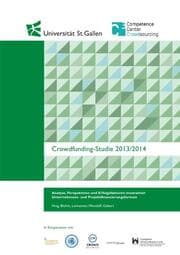 Cover von Crowdfunding-Studie 2013/2013