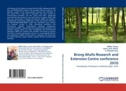 Cover von Brong Ahafo Research and Extension Centre conference 2010