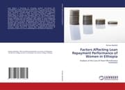 Cover von Factors Affecting Loan Repayment Performance of Women in Ethiopia