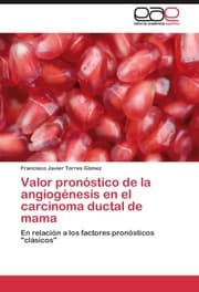 Cover von Valor pronóstico de la angiogénesis en el carcinoma ductal de mama