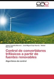 Cover von Control de convertidores trifásicos a partir de fuentes renovables