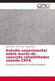 Cover von Estudio experimental sobre muros de concreto rehabilitados usando CRFA