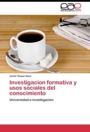Cover von Investigacion formativa y usos sociales del conocimiento
