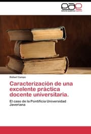 Cover von Caracterización de una excelente práctica docente universitaria.