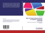 Cover von Role of input enhancement in English Language Teaching