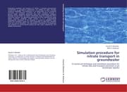 Cover von Simulation procedure for nitrate transport in groundwater