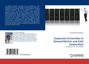 Cover von Corporate Universities in General Electric and Intel Corporation