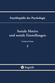 Cover von Soziale Motive und soziale Einstellungen