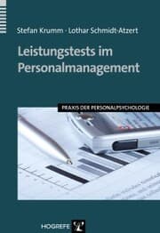 Cover von Leistungstests im Personalmanagement