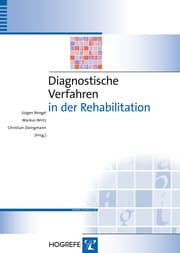 Cover von Diagnostische Verfahren in der Rehabilitation