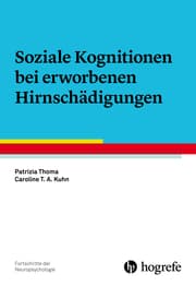 Cover von Soziale Kognitionen bei erworbenen Hirnschädigungen