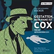 Cover von Gestatten, mein Name ist Cox