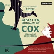 Cover von Gestatten, mein Name ist Cox