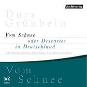 Cover von Vom Schnee oder Descartes in Deutschland