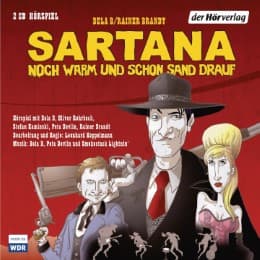 Cover von Sartana - noch warm und schon Sand drauf