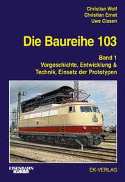 Cover von Die Baureihe 103 Bd 1