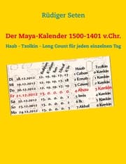 Cover von Der Maya-Kalender 1500-1401 v.Chr.