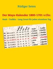 Cover von Der Maya-Kalender 1800-1701 v.Chr.