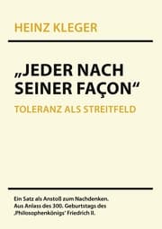 Cover von 'Jeder nach seiner Façon'