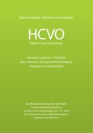 Cover von HCVO Health-Claims-Verordnung