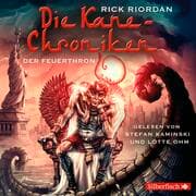 Cover von Die Kane-Chroniken 2: Der Feuerthron