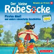 Cover von Piraten Ahoi!, Die Fußballwaldmeisterschaft, Das goldene Amulett (Der kleine Rabe Socke - Hörspiele zur TV Serie 1)