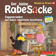 Cover von Suppenzauber, Gestrandet, Die Ringelsocke ist futsch! (Der kleine Rabe Socke - Hörspiele zur TV Serie 6)