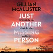 Cover von Just Another Missing Person - Findest du sie, wirst du alles verlieren