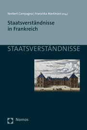 Cover von Staatsverständnisse in Frankreich