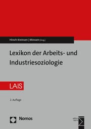 Cover von Lexikon der Arbeits- und Industriesoziologie
