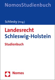 Cover von Landesrecht Schleswig-Holstein