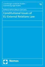 Cover von Constitutional Issues of EU External Relations Law