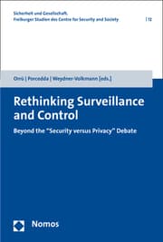 Cover von Rethinking Surveillance and Control