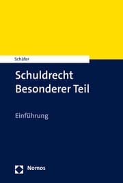 Cover von Schuldrecht Besonderer Teil