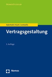 Cover von Vertragsgestaltung