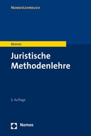 Cover von Juristische Methodenlehre