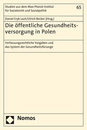 Cover von Die öffentliche Gesundheitsversorgung in Polen