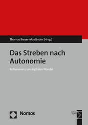 Cover von Das Streben nach Autonomie