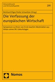 Cover von Die Verfassung der europäischen Wirtschaft